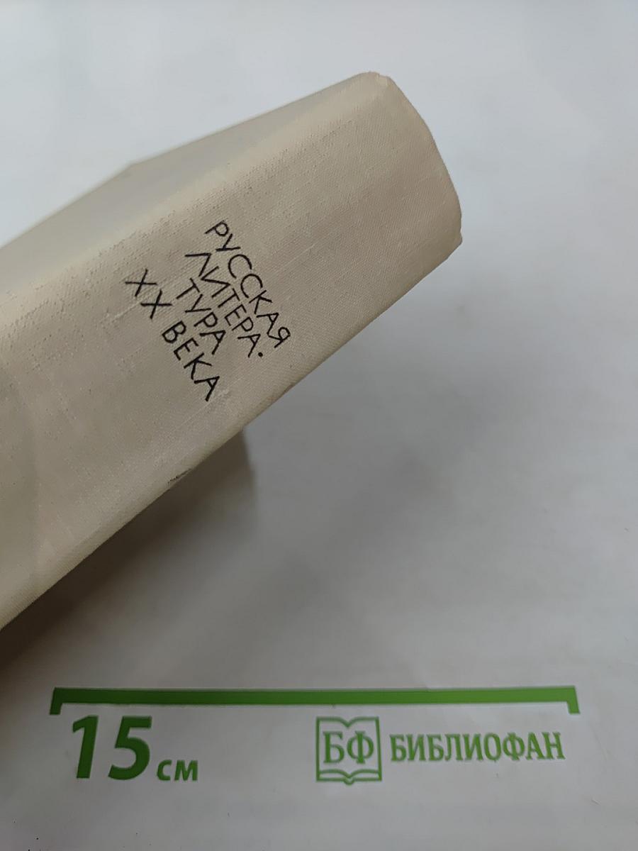 Русская литература XX века. Дооктябрьский период