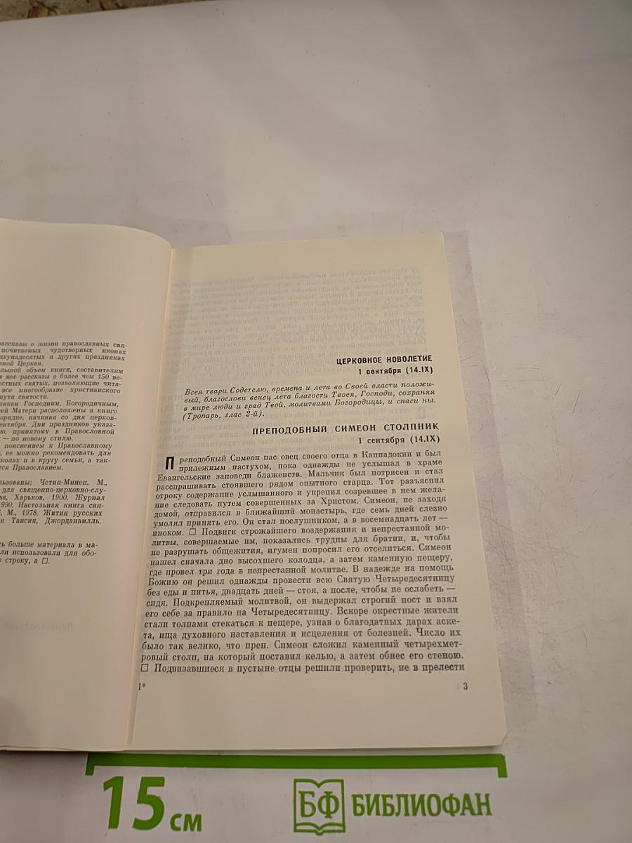 О ЖИЗНИ православных святых, иконах и праздниках (согласно Церковному Преданию)