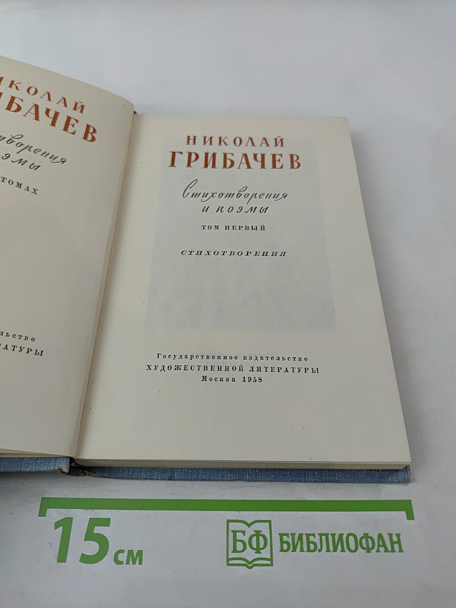 Стихотворения и поэмы. Том первый. Стихотворения