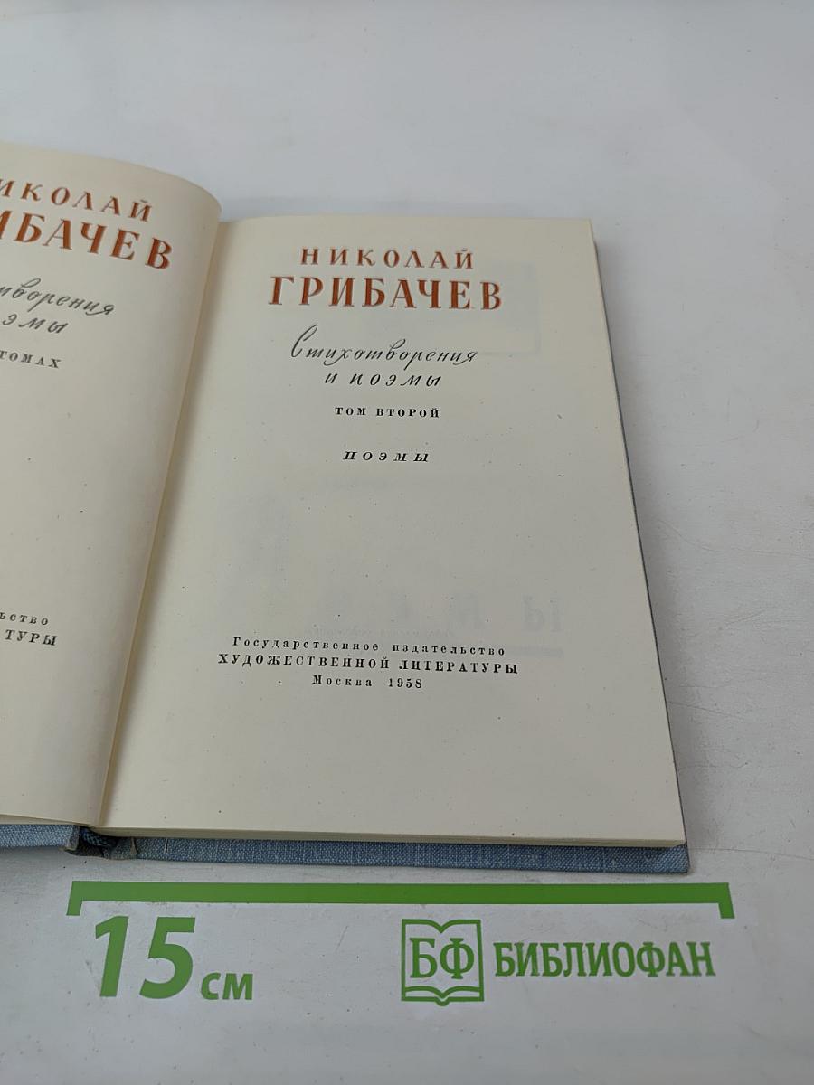Стихотворения и поэмы. Том второй. Поэмы