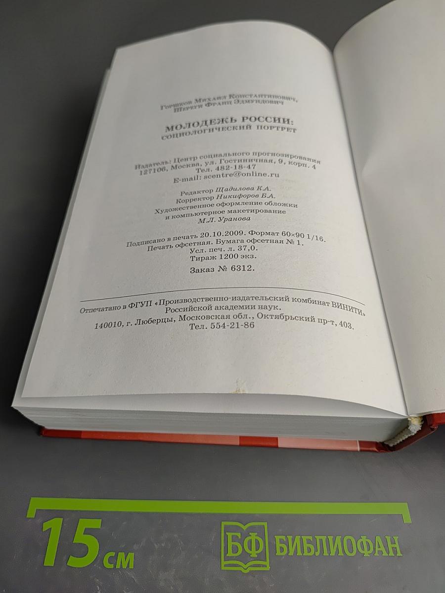 Молодежь России: Социологический портрет