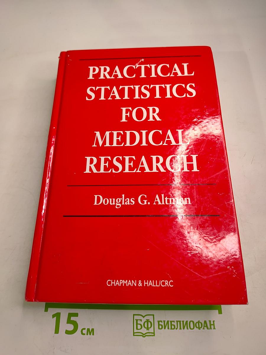 Practical Statistics for Medical Research