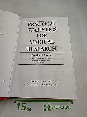 Practical Statistics for Medical Research