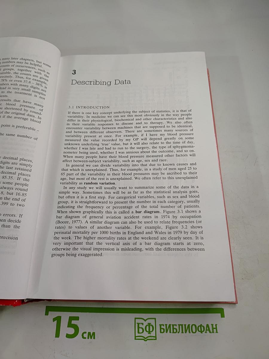 Practical Statistics for Medical Research