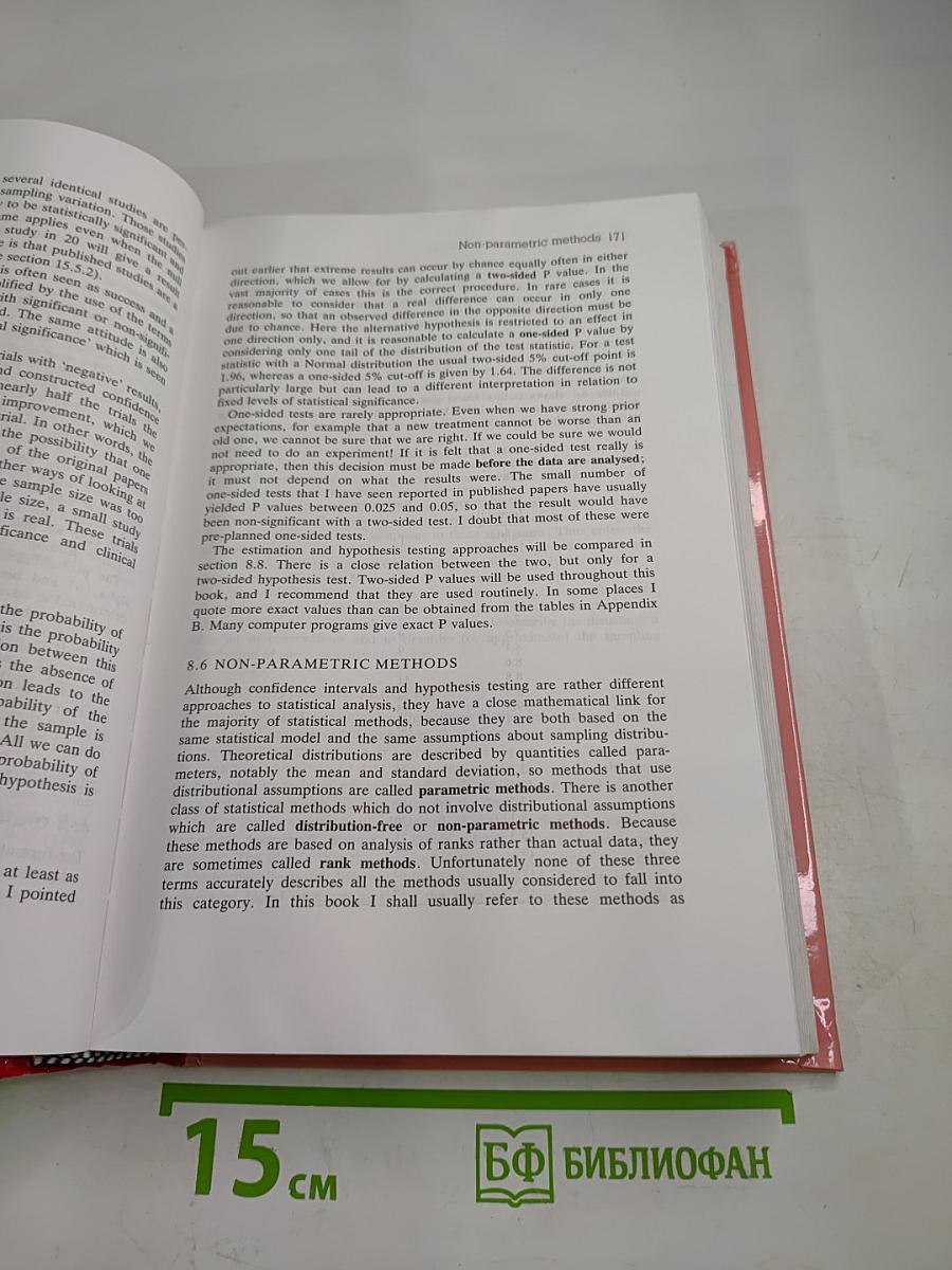 Practical Statistics for Medical Research