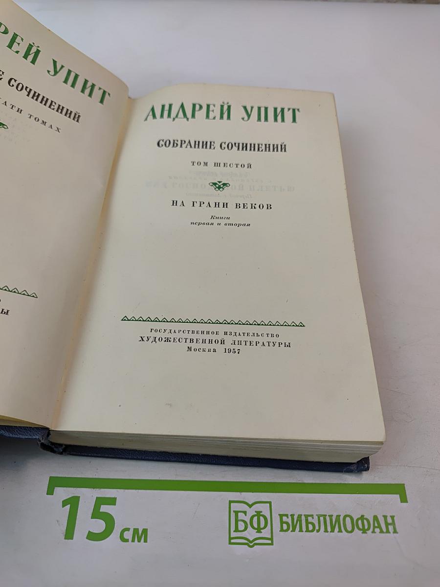Собрание сочинений. Том шестой. На грани веков. Книга первая и вторая