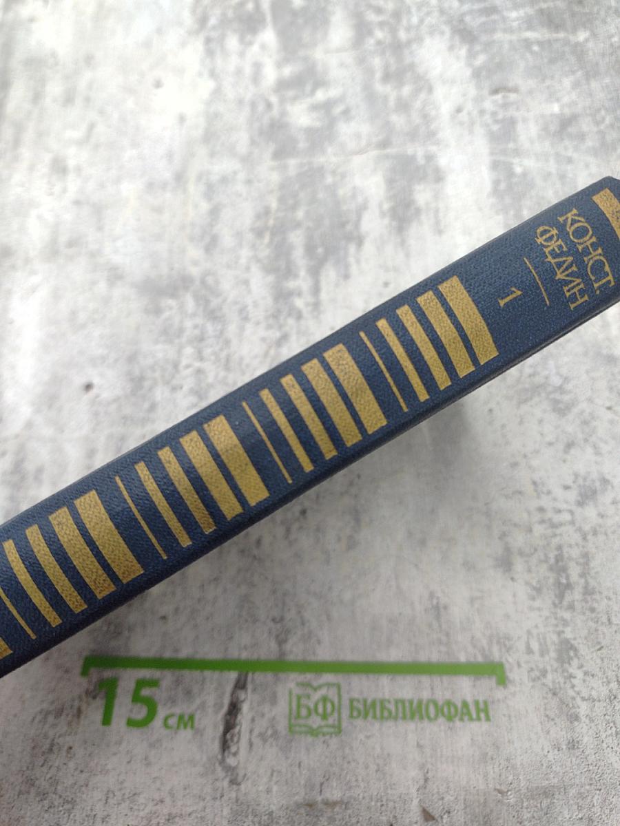 Города и годы. Том первый