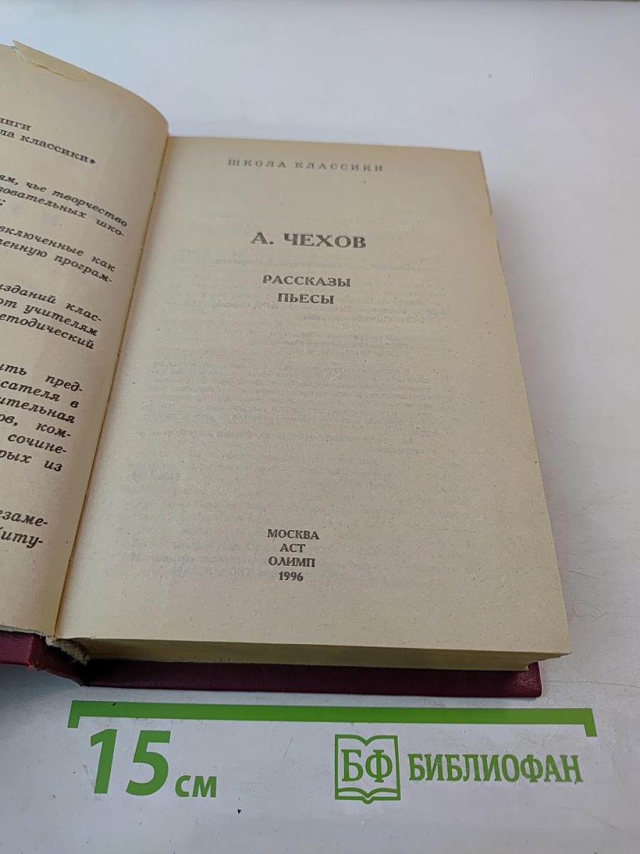 Рассказы. Пьесы. Книга для ученика и учителя