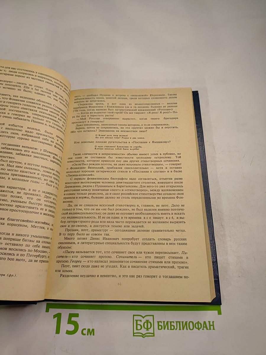 Писатели о писателях. Сатиры. Смелый властелин (Книга о Д.И. Фонвизине)