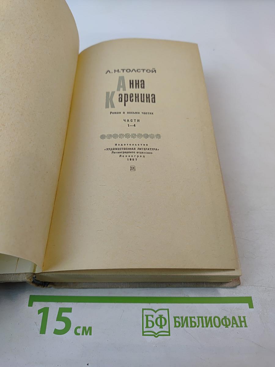 Анна Каренина. Части 1-4