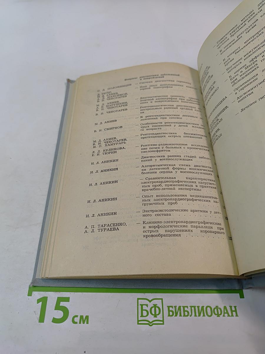 АКТУАЛЬНЫЕ ВОПРОСЫ СОВРЕМЕННОЙ ВОЕННОЙ МЕДИЦИНЫ (Материалы научно-практической конференции врачей ЦГВ, посвященной 35-летию Победы советского народа над фашистской Германией)