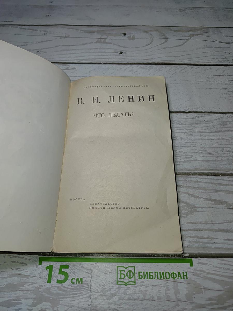 Что делать?