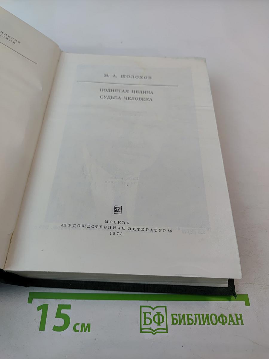 Поднятая целина. Судьба человека