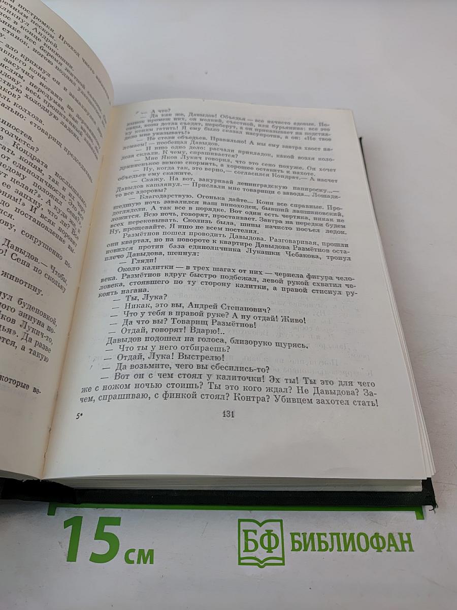 Поднятая целина. Судьба человека