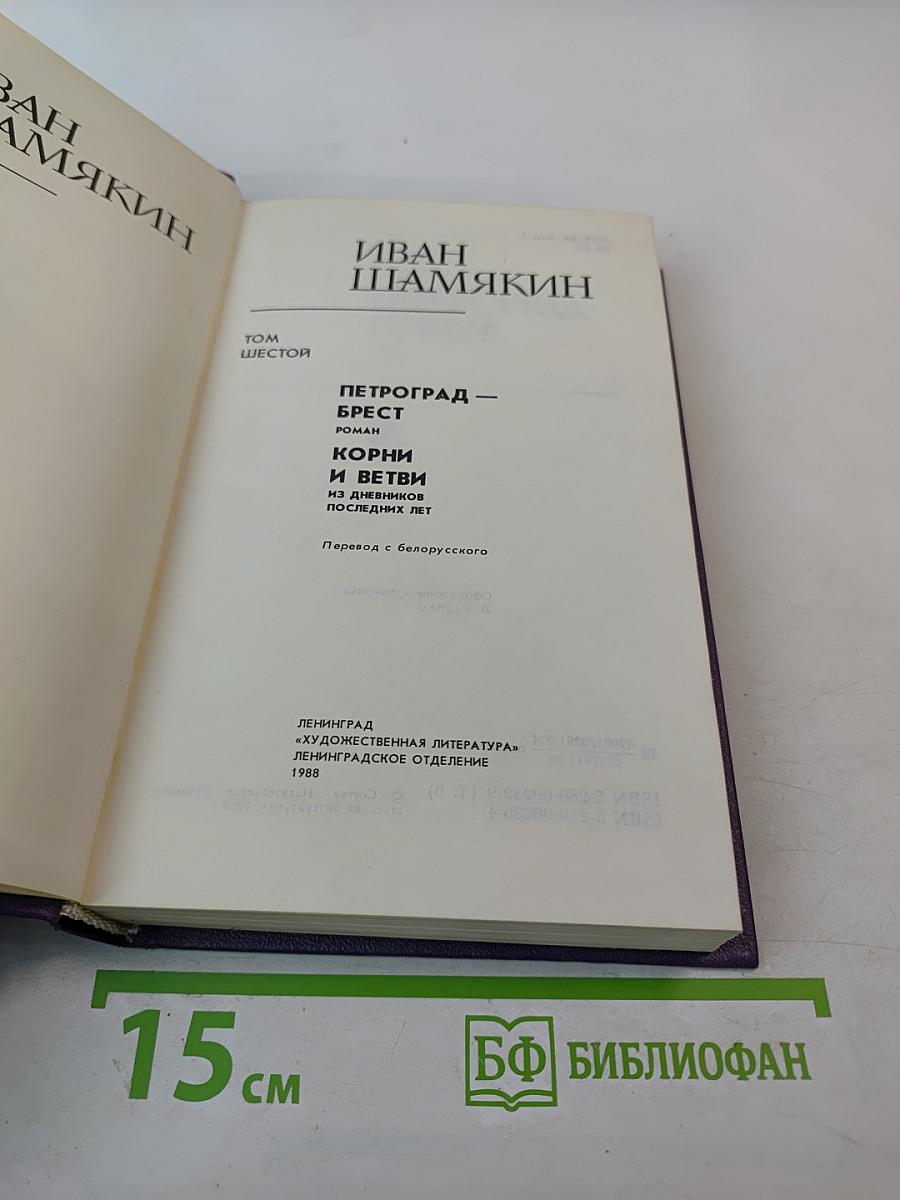 Собрание сочинений в шести томах. Том шестой: Петроград - Брест; Корни и ветви; Из дневников последних лет