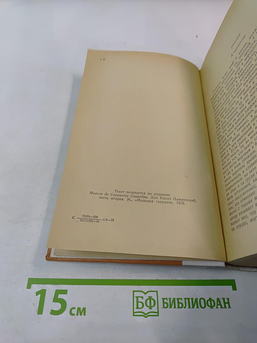 Дон Кихот Ламанчский, Часть вторая