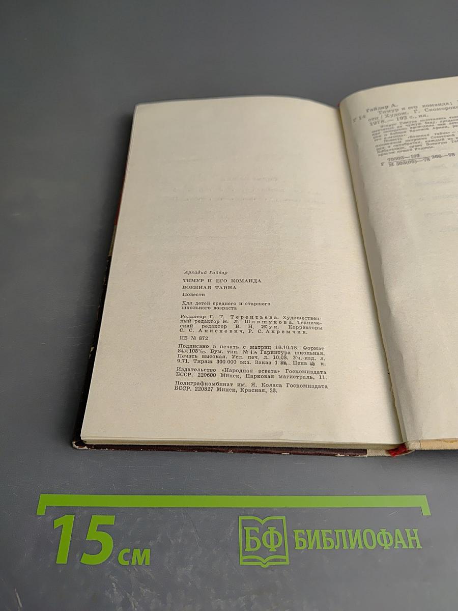 Тимур и его команда. Военная тайна