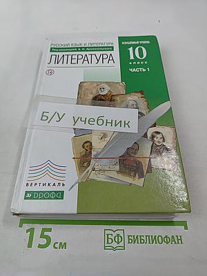 Русский язык и литература: Литература. 10 класс. Часть 1. Углубленный уровень