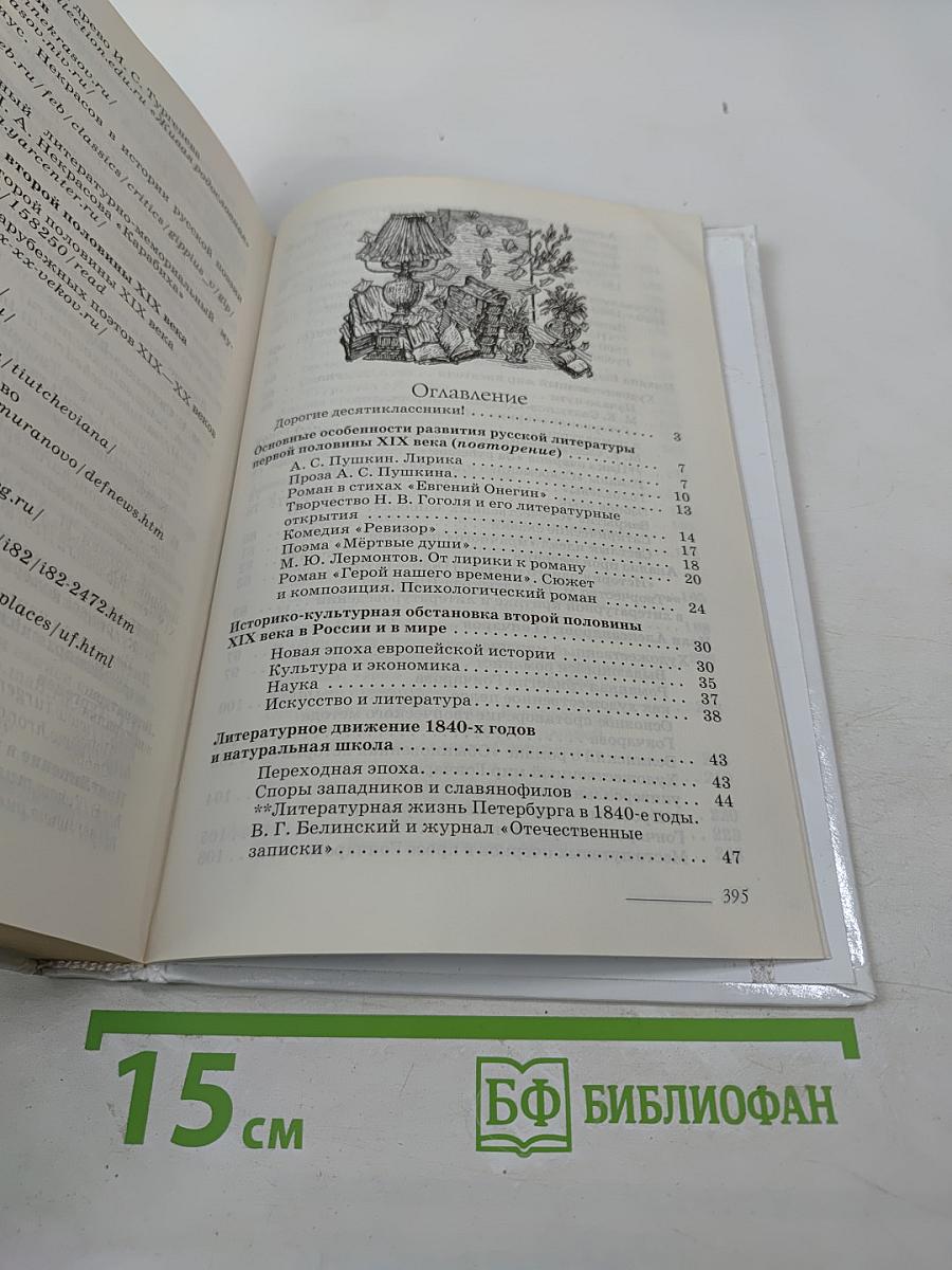 Русский язык и литература: Литература. 10 класс. Часть 1. Углубленный уровень
