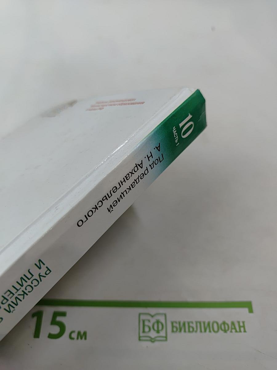 Русский язык и литература: Литература. 10 класс. Часть 1. Углубленный уровень