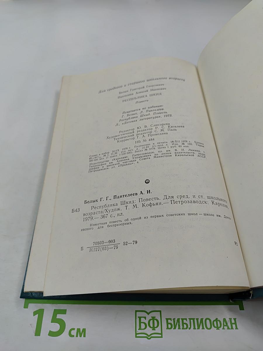 Республика ШКИД. Повесть