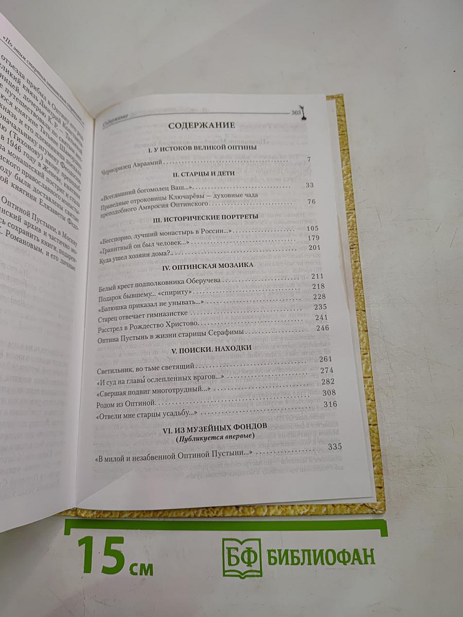 По этим стёртым оптинским ступеням...