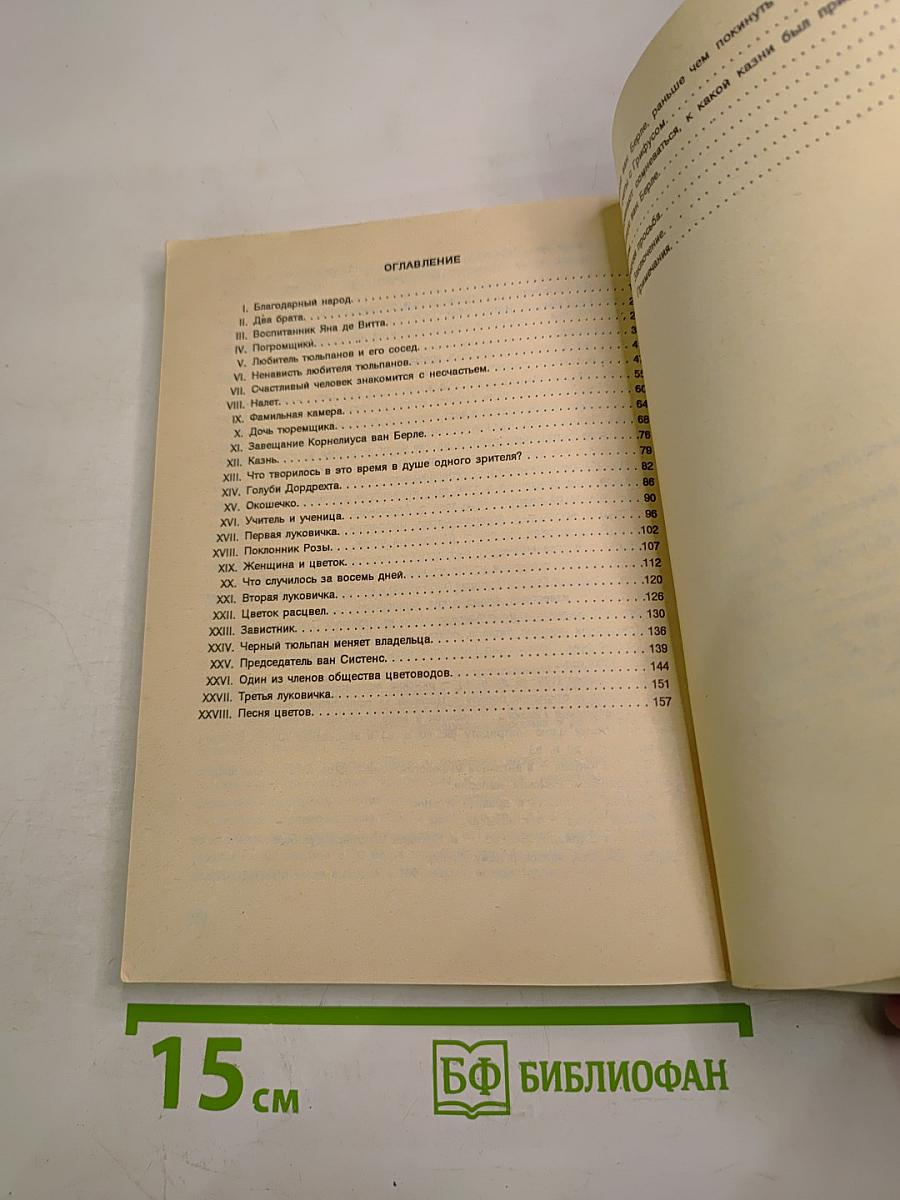 Черный тюльпан