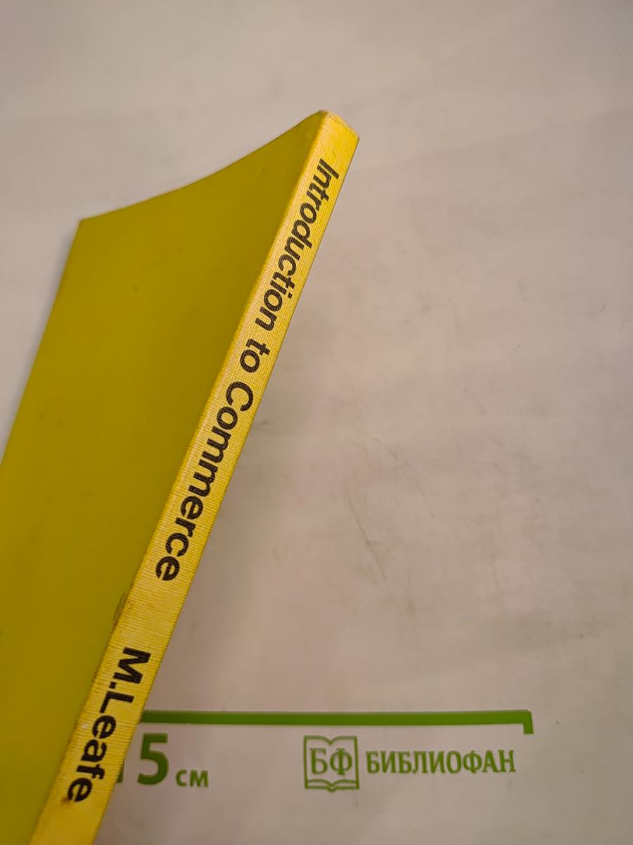 Introduction to Commerce. Book 1