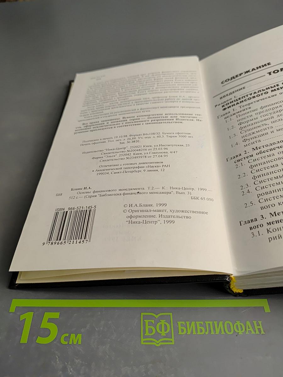 Основы финансового менеджмента. Том II