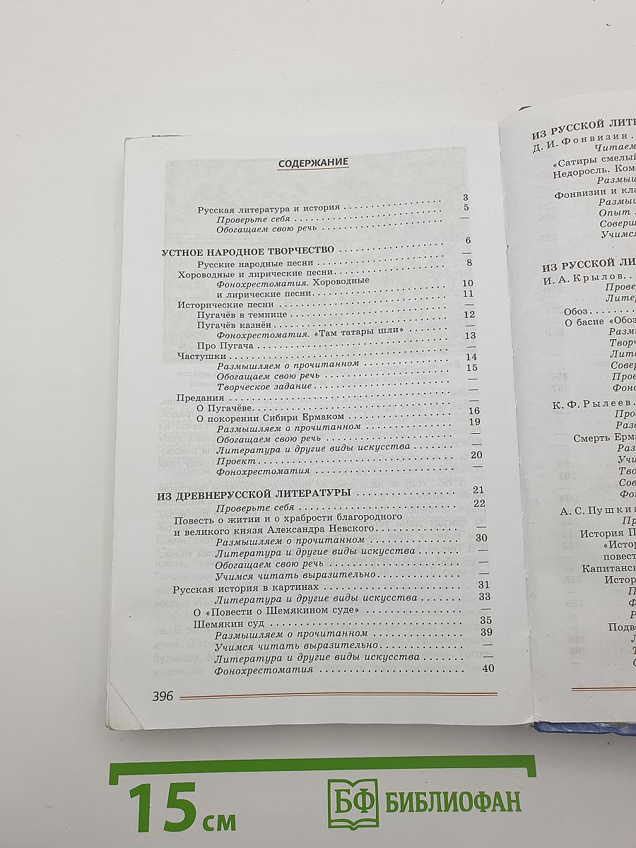 Литература. 8 класс. Часть 1