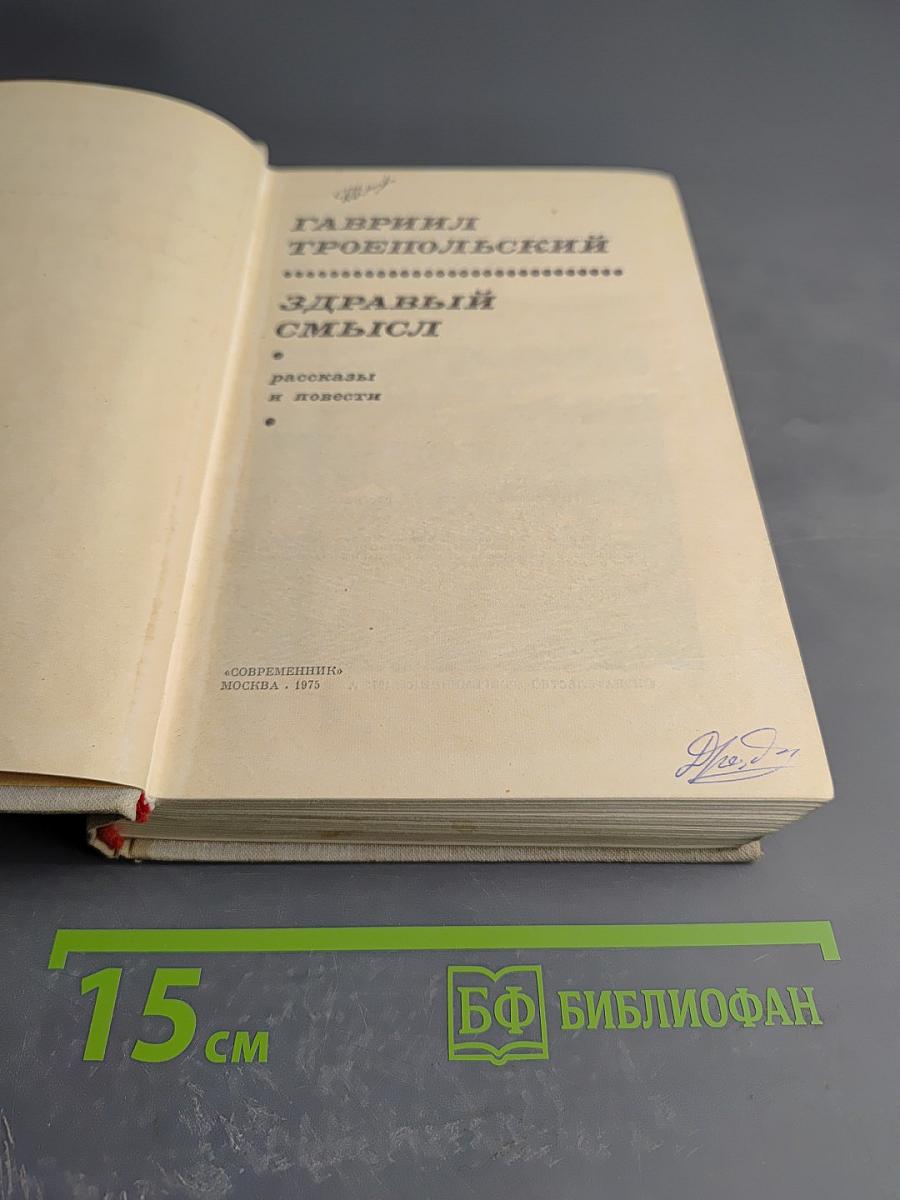 Здравый смысл. Рассказы и повести