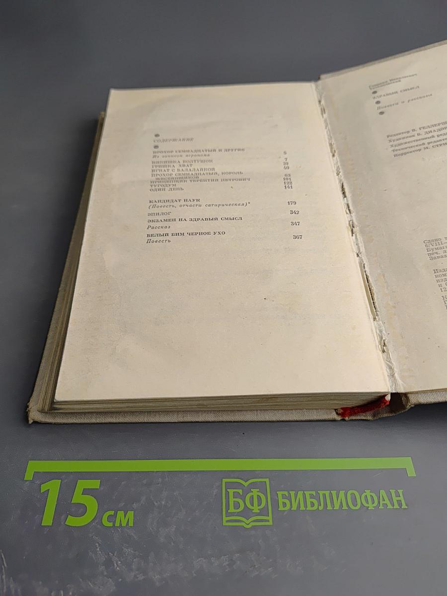 Здравый смысл. Рассказы и повести