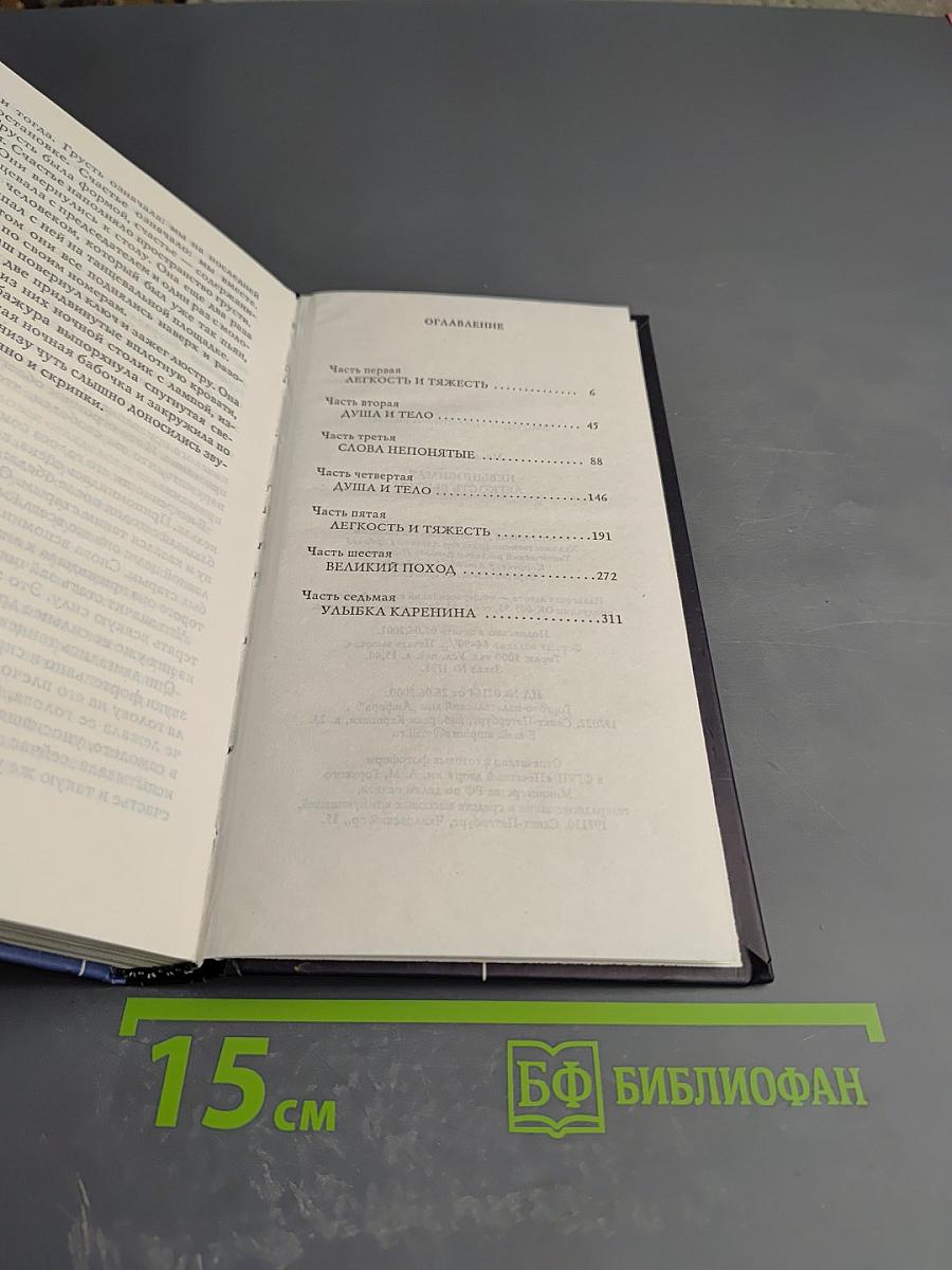 Невыносимая легкость бытия