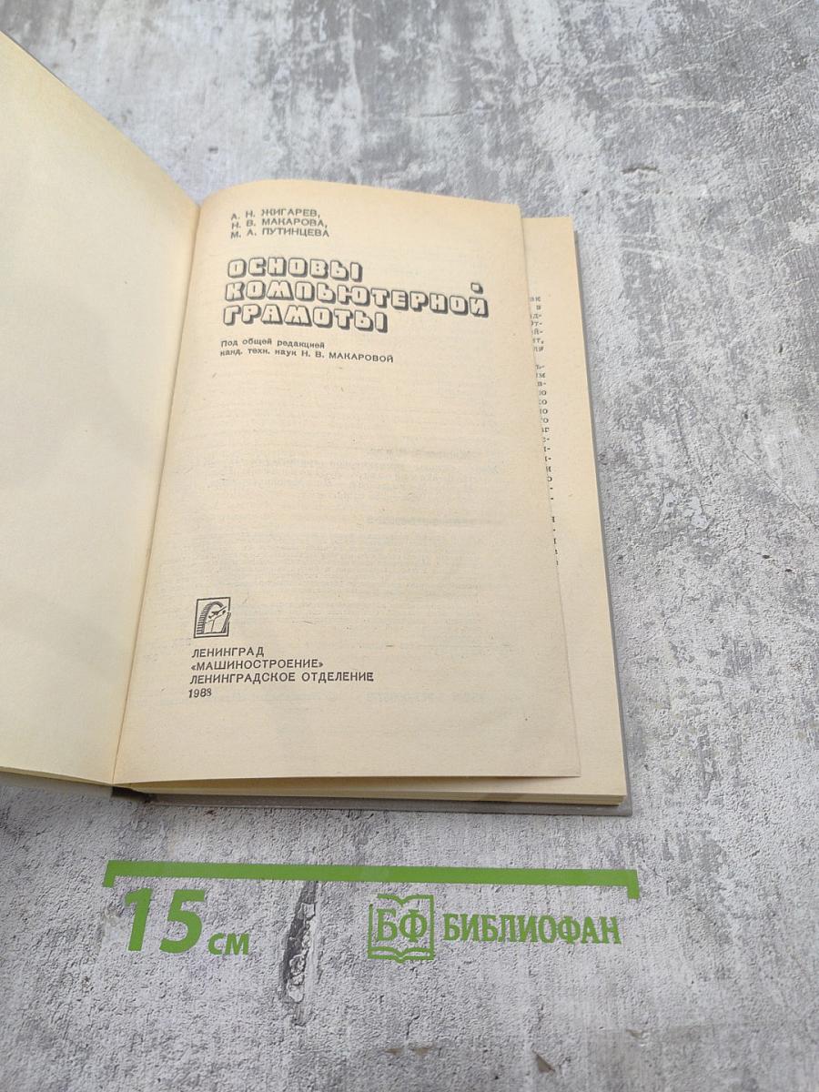 Основы компьютерной грамоты