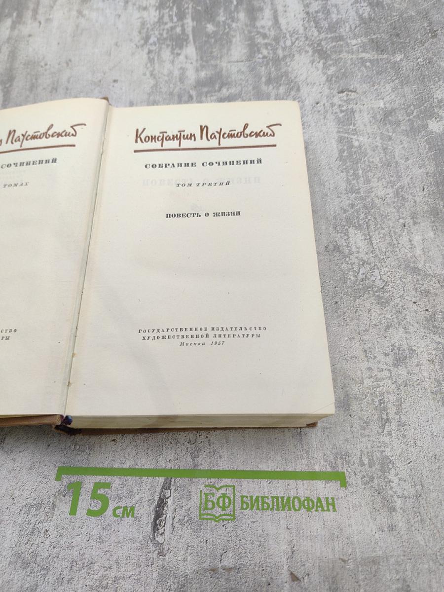 Повесть о жизни