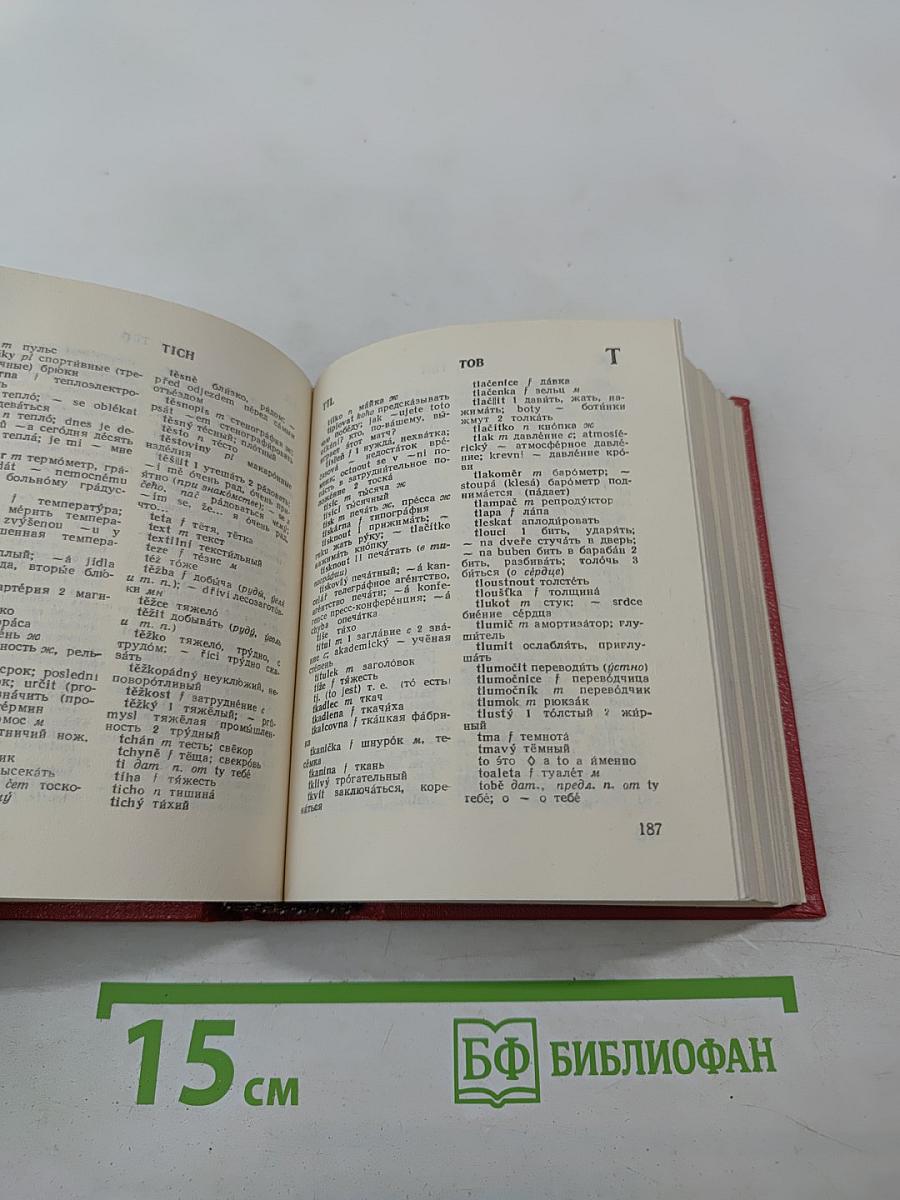 Карманный чешско-русский и русско-чешский словарь