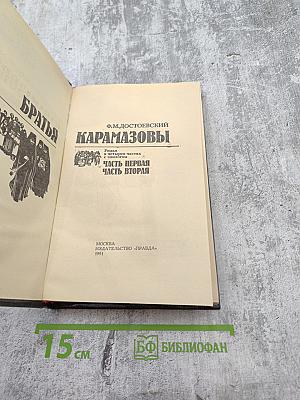 Братья Карамазовы, часть 1