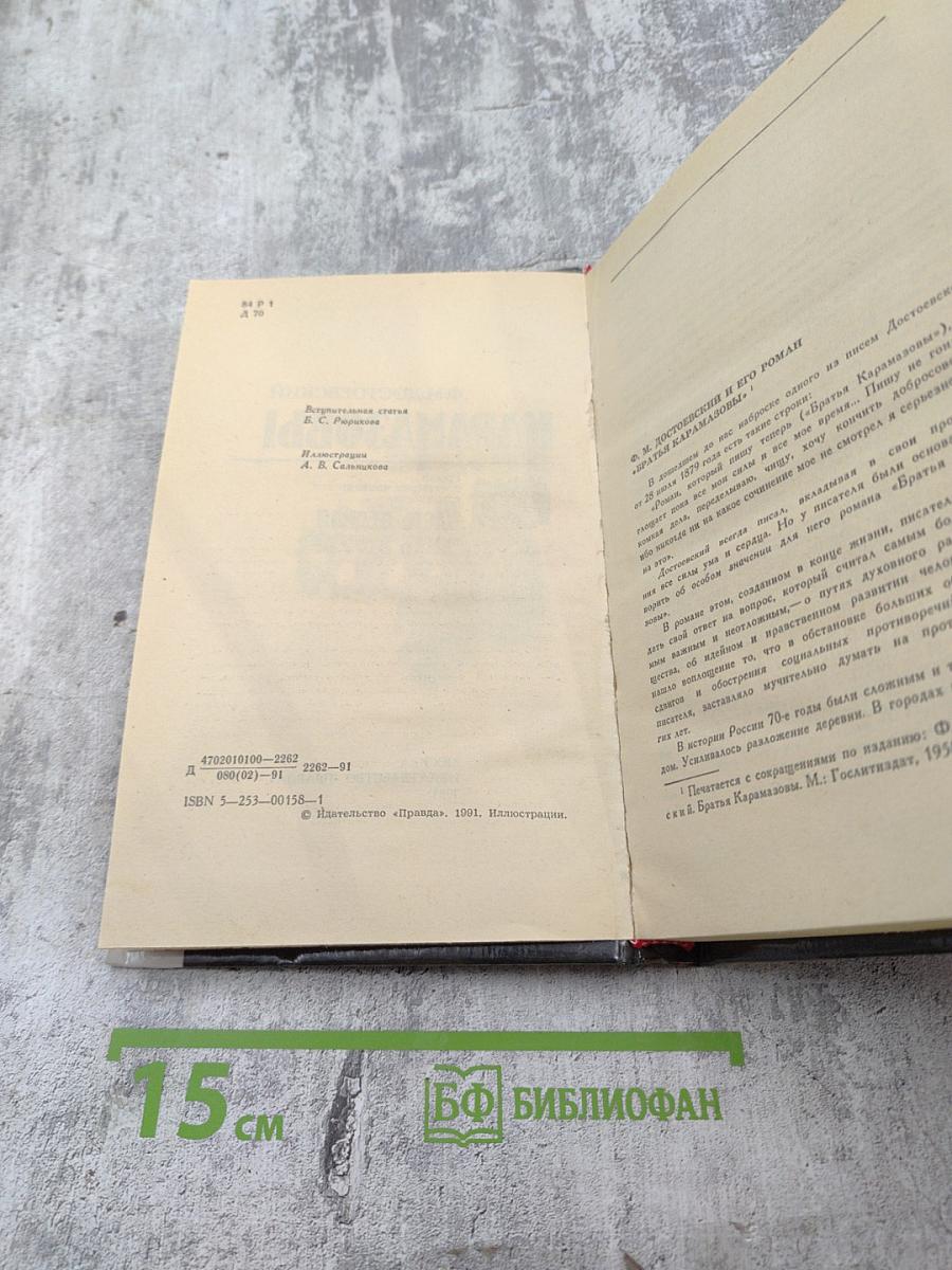 Братья Карамазовы, часть 1