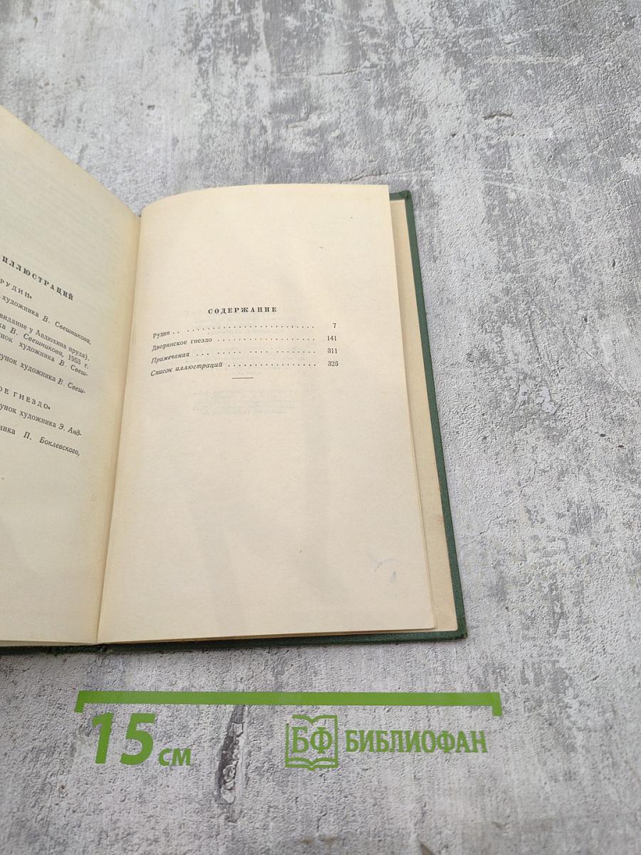 Собрание сочинений. Том 2: Рудин. Дворянское гнездо