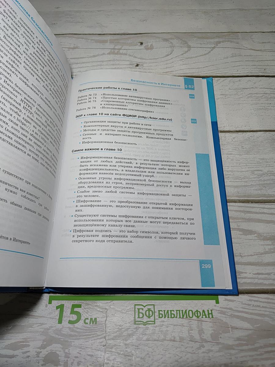 Информатика. Углубленный уровень. Часть 2. 10 класс