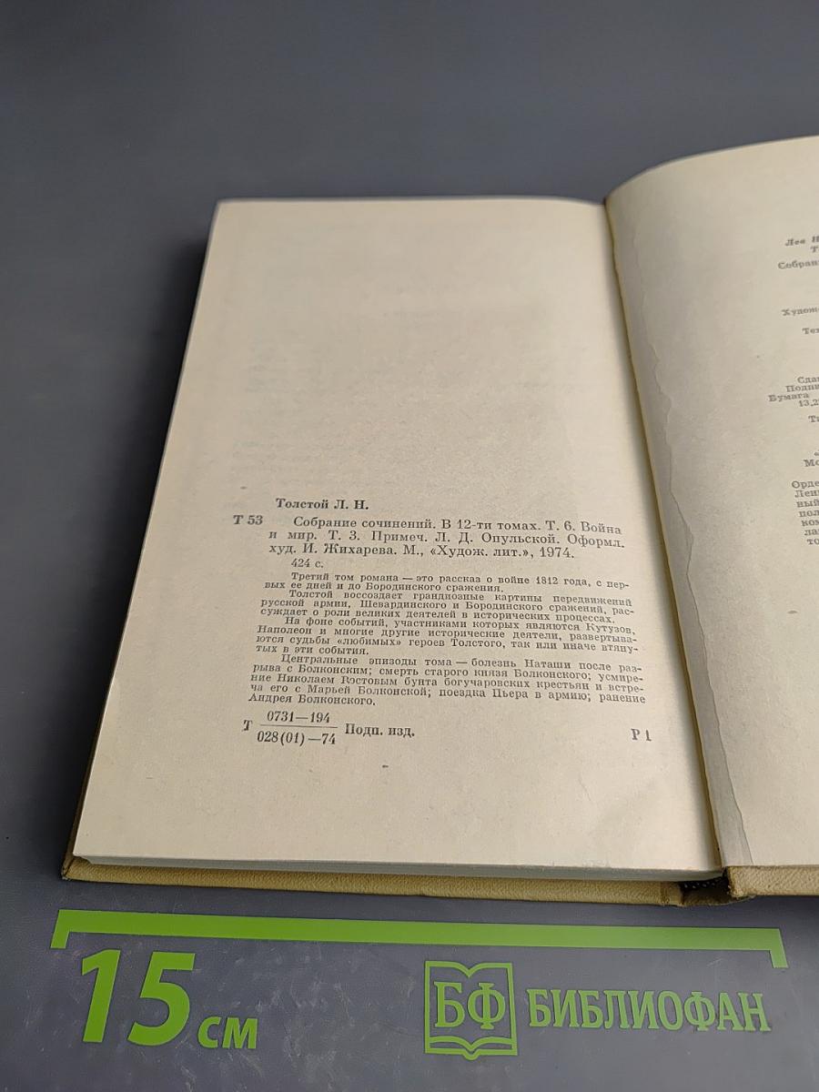 Война и мир. Том шестой