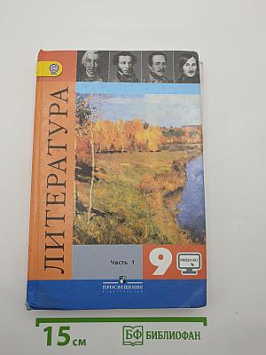 Литература. 9 класс. Часть 1