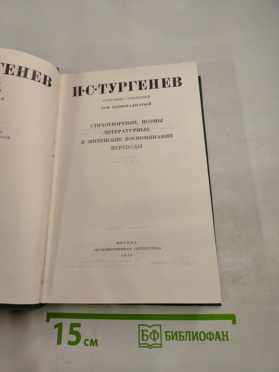 Собрание сочинений. Том одиннадцатый. Стихотворения. Поэмы. Литературные и житейские воспоминания. Переводы