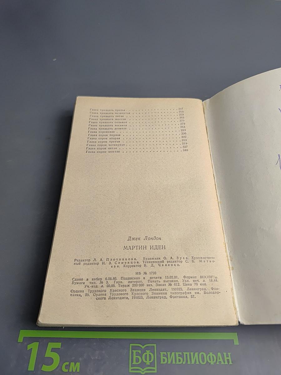 Мартин Иден