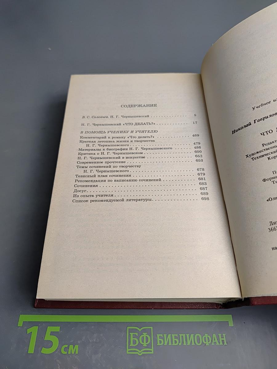 Что делать? Книга для ученика и учителя