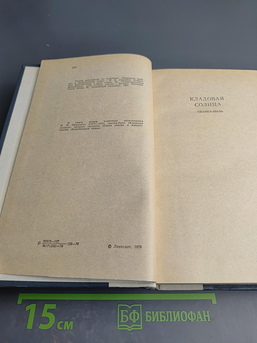 Кладовая солнца. Глаза земли. Корабельная чаща