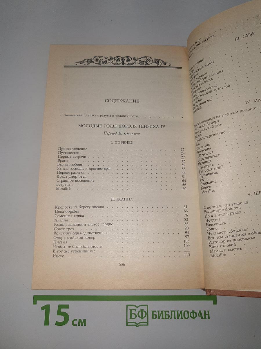 Молодые годы короля Генриха IV