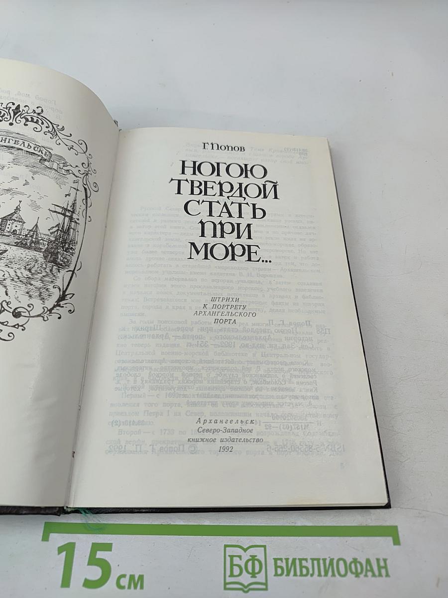 Ногою твердой стать при море...