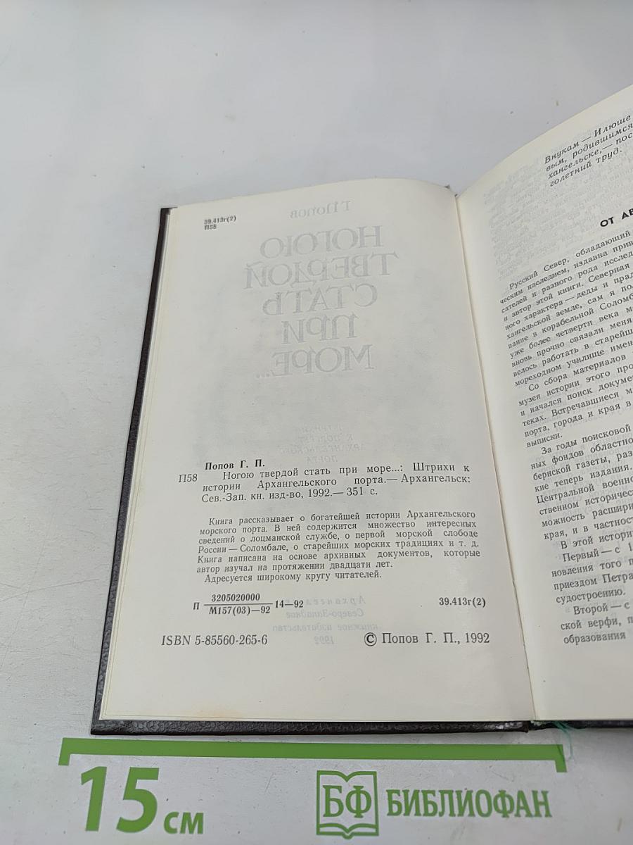 Ногою твердой стать при море...