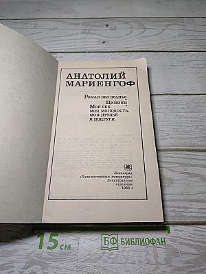 Роман без вранья. Циники. Мой век, моя молодость, мои друзья и подруги